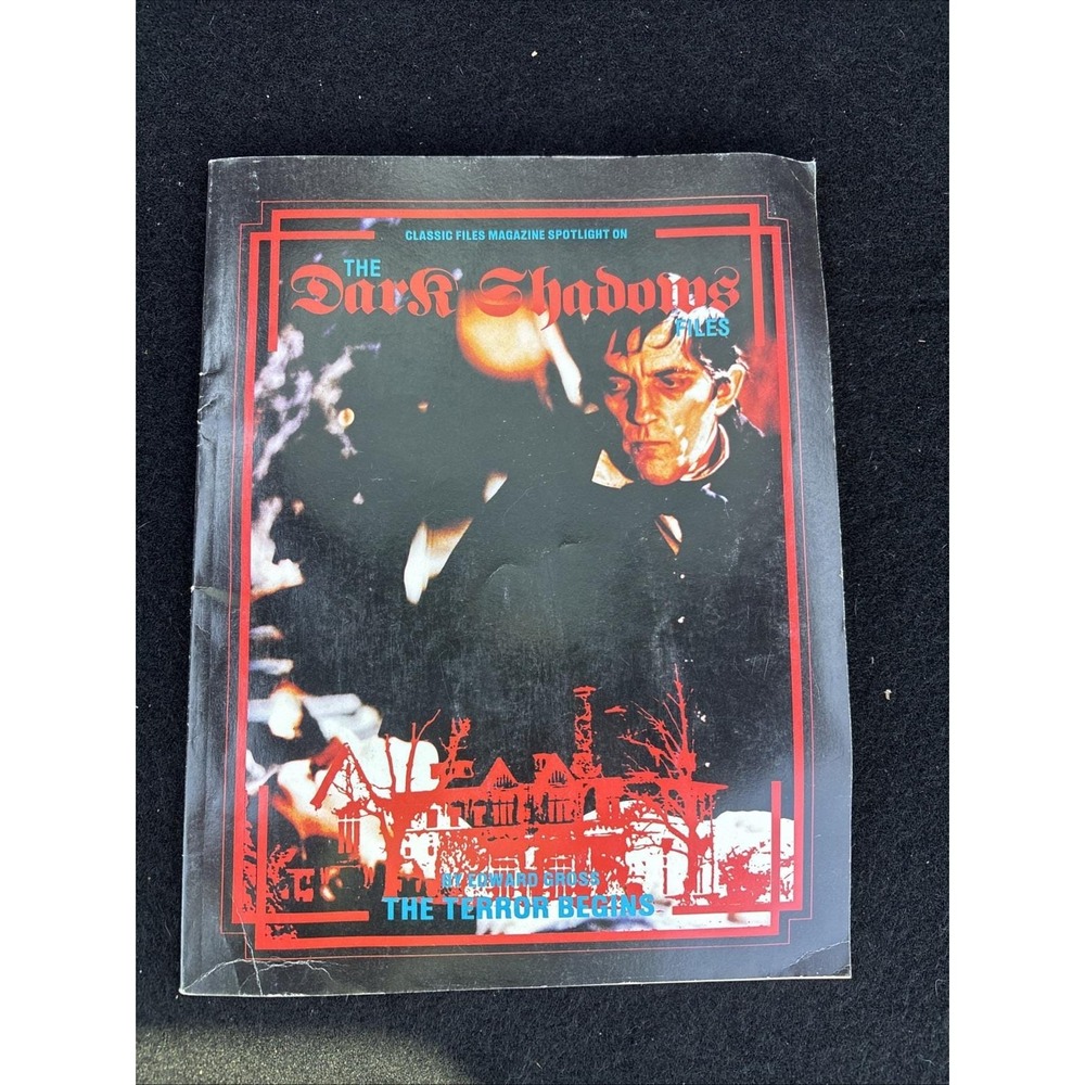 The Dark Shadows Files The Terror Begins by Edward Gross Magazine RARE 1986